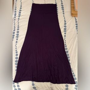 Women’s Maxi Purple Skirt.